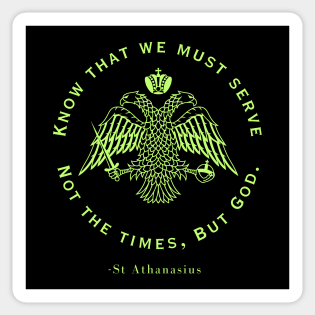 Eastern Orthodox Christian Do Not Comply Sticker by QuirkyQuest Creations